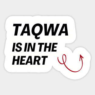 Taqwa Sticker